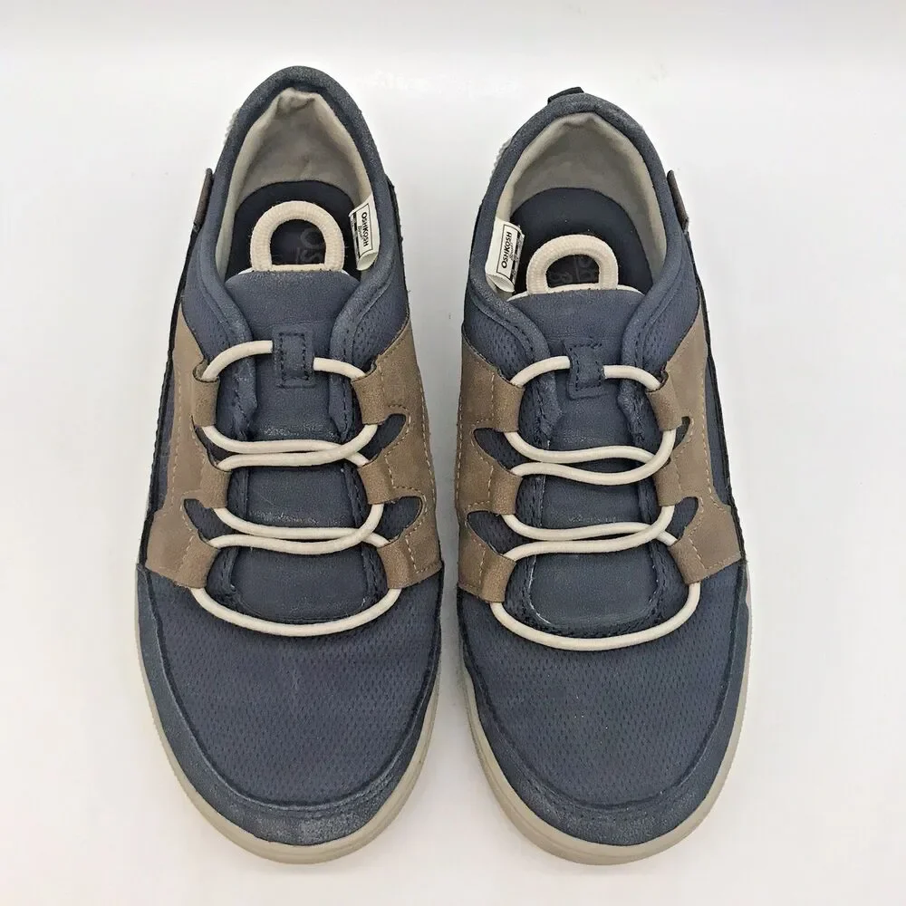 Oshkosh B'gosh Forketa Sneakers Toddler Little Kids 2M Navy Slip On Bungee Shoes